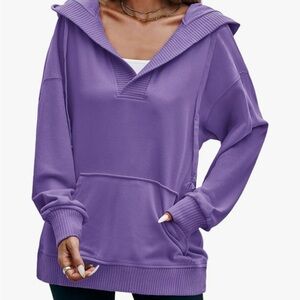 Women's Light Purple Hoodie